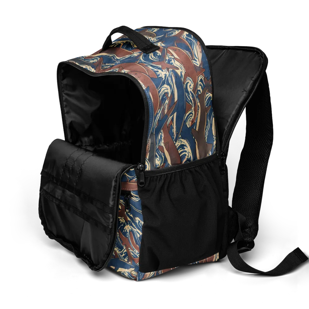 Tidal Teeth on Utility Backpack — Product details 2