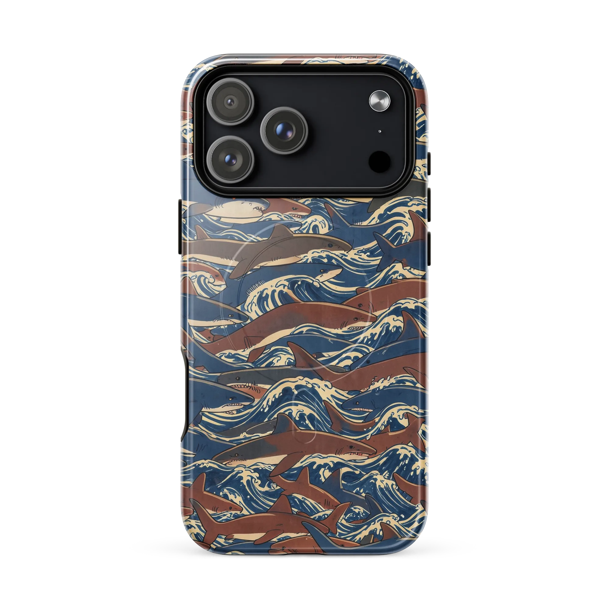 Tidal Teeth on MagSafe Tough Case for iPhone® — Front