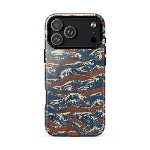 Tidal Teeth on a MagSafe Tough Case for iPhone®