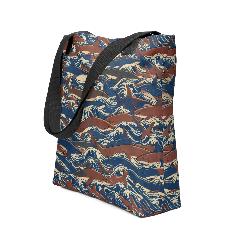 Tidal Teeth on Tote Bag — Front