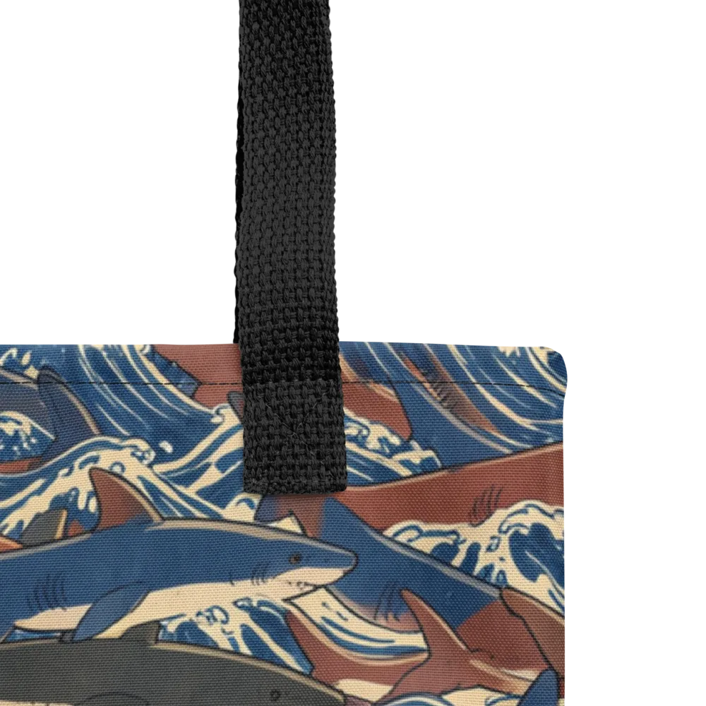 Tidal Teeth on Tote Bag — Product details