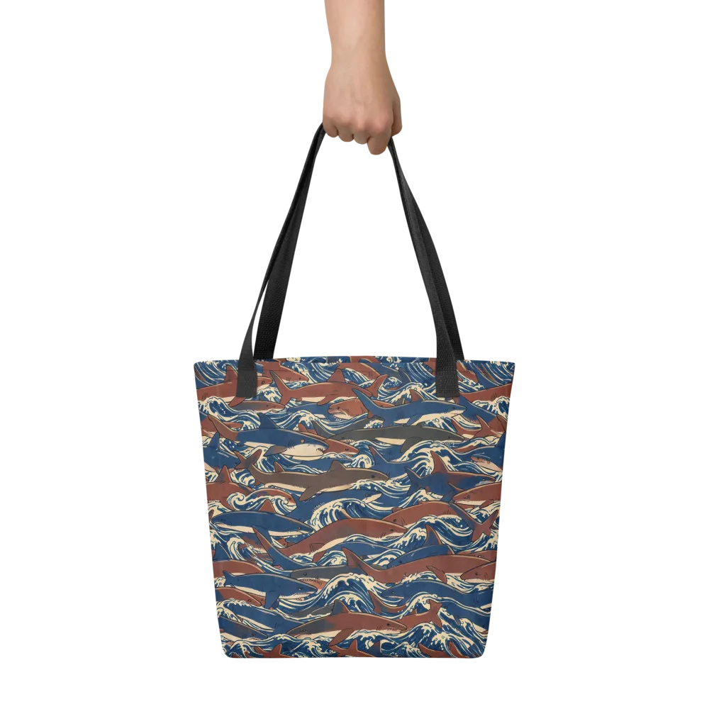 Tidal Teeth on Tote Bag — Front