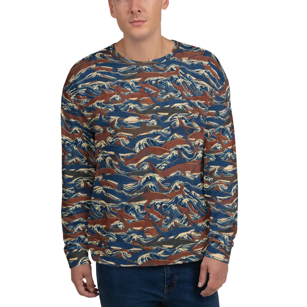 Tidal Teeth on Sweatshirt — Front