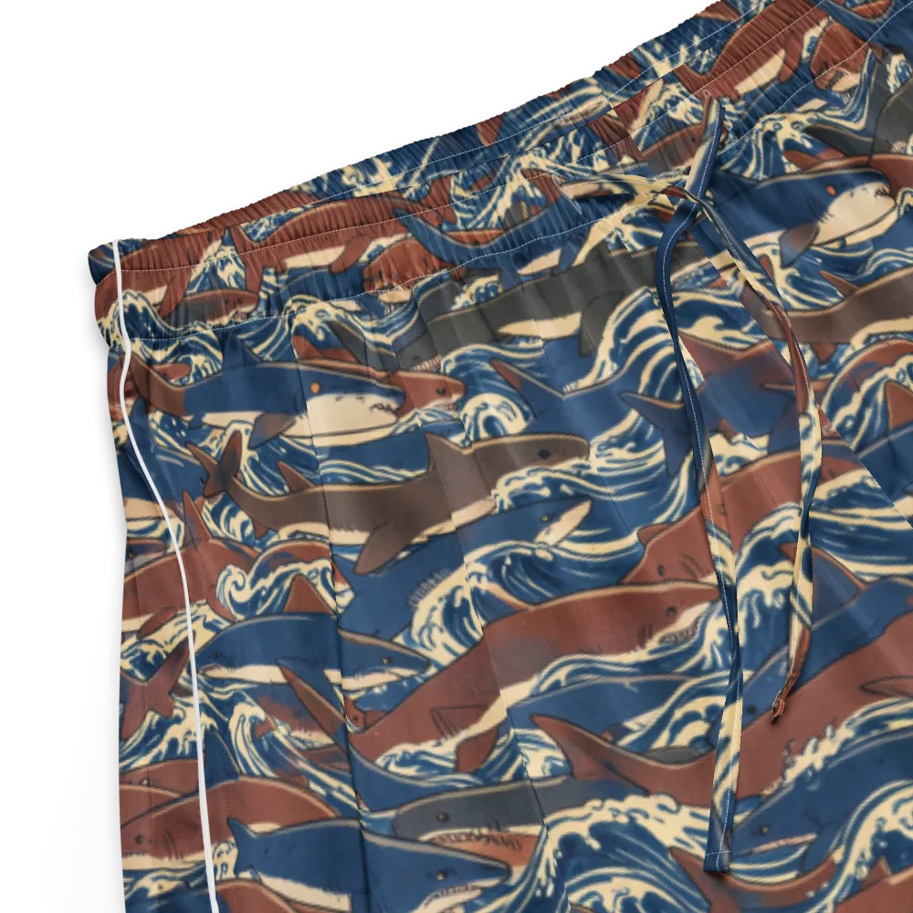 Tidal Teeth on Women's Pajama Shorts — Product details