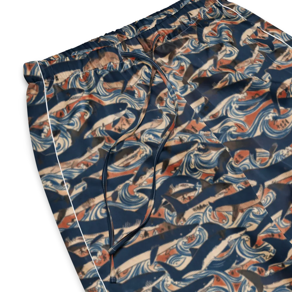 Indigo Koi Current on Women's Pajama Pants — Product details