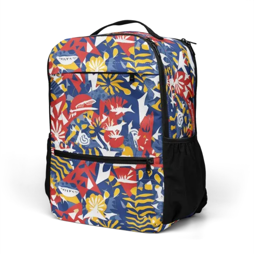 Marigold Riot on a Utility Backpack