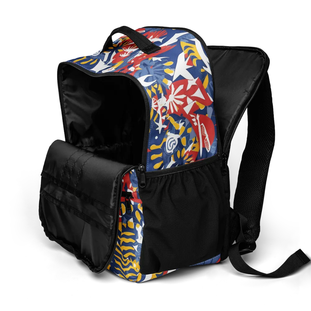 Marigold Riot on Utility Backpack — Product details 2