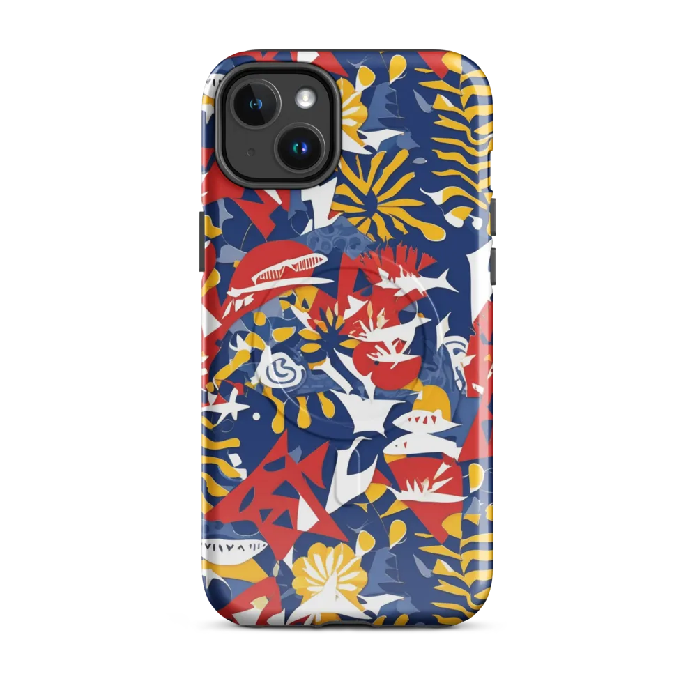 Marigold Riot on MagSafe Tough Case for iPhone® — Front