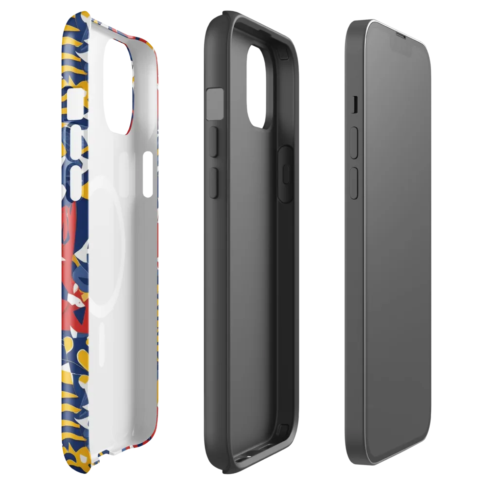 Marigold Riot on MagSafe Tough Case for iPhone® — Front