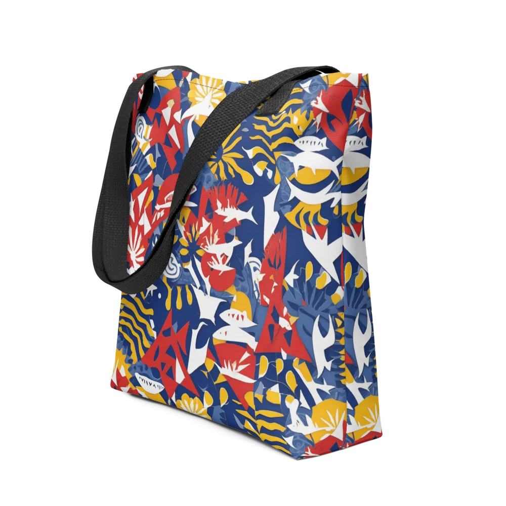 Marigold Riot on Tote Bag — Front