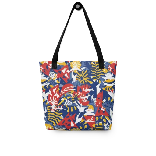 Marigold Riot on a Tote Bag