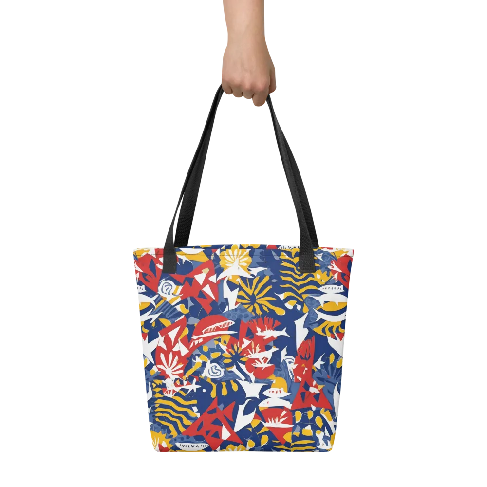 Marigold Riot on Tote Bag — Front