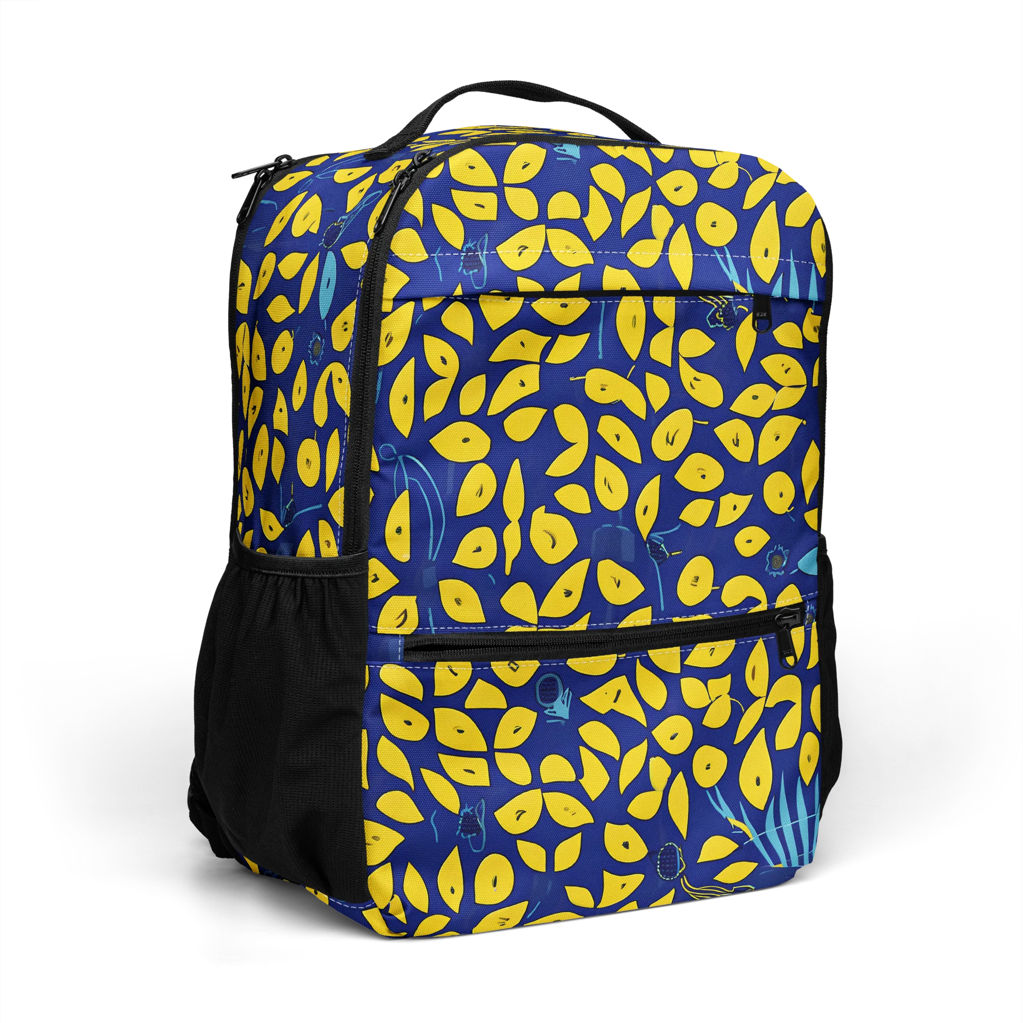 Midnight Lemon on Utility Backpack — Right Front