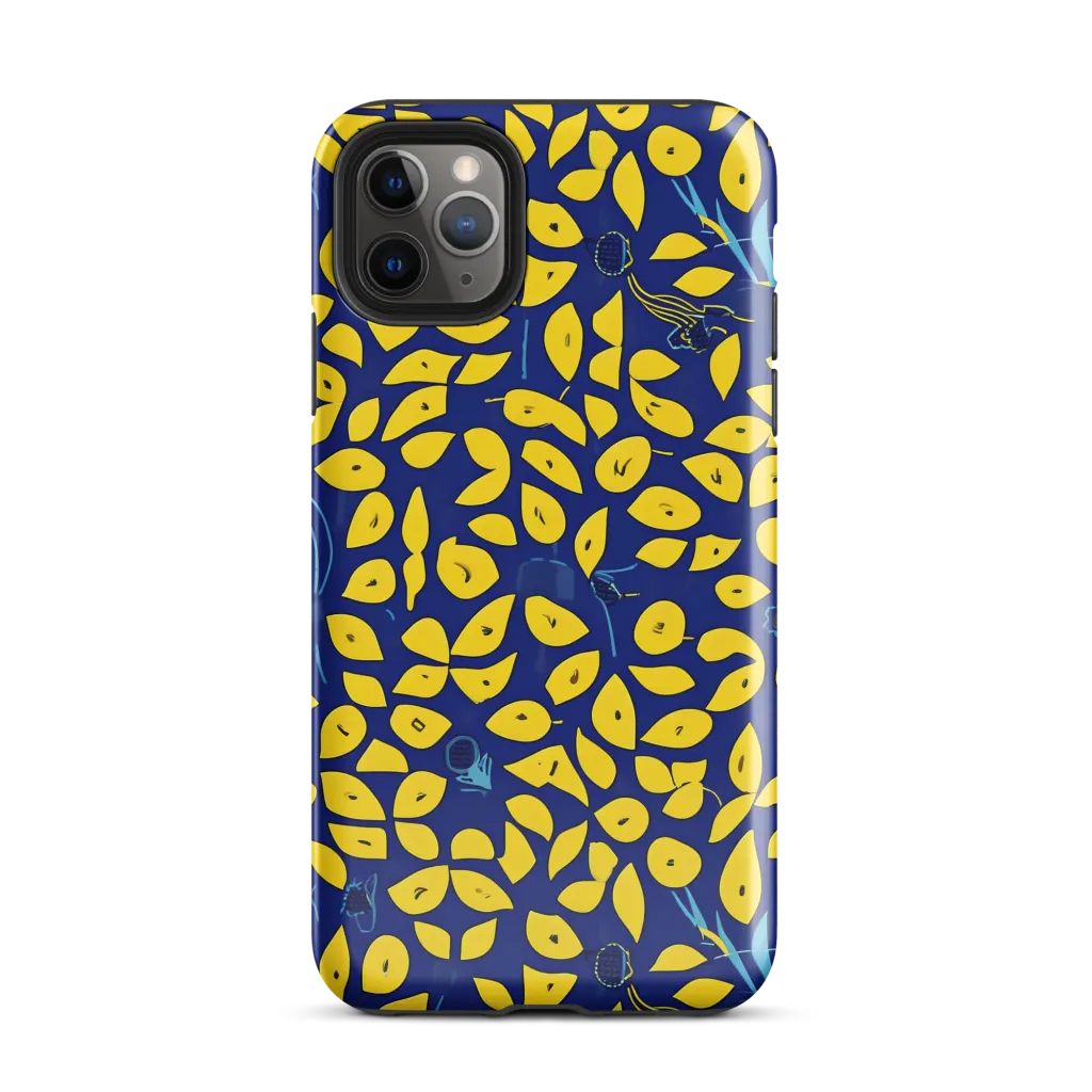 Midnight Lemon on Tough Case for iPhone® — Front