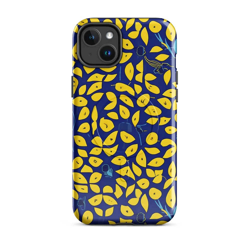 Midnight Lemon on MagSafe Tough Case for iPhone® — Front