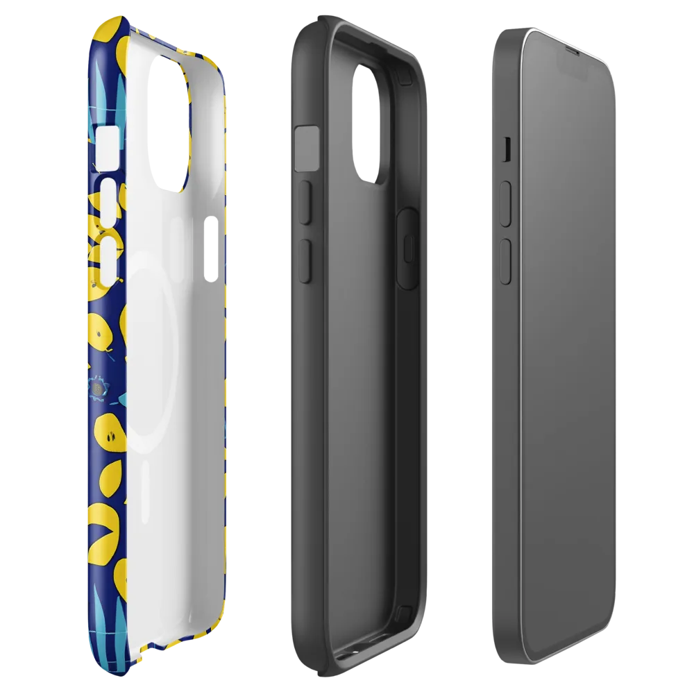 Midnight Lemon on MagSafe Tough Case for iPhone® — Front