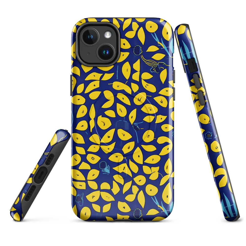 Midnight Lemon on MagSafe Tough Case for iPhone® — Front