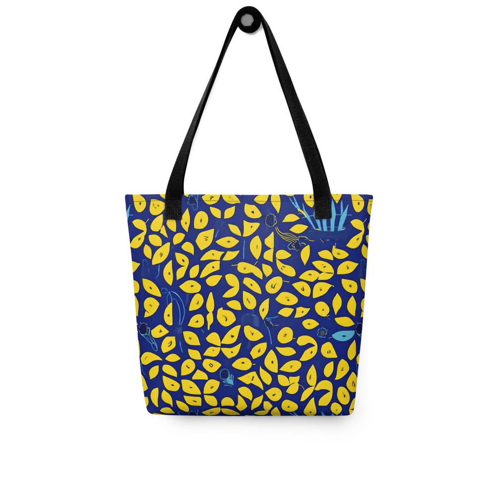 Midnight Lemon on Tote Bag — Front
