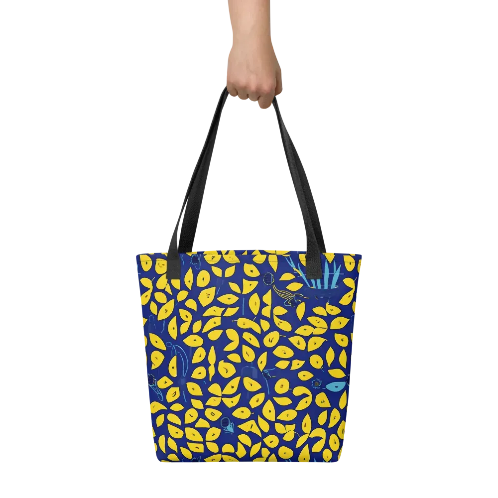 Midnight Lemon on Tote Bag — Front