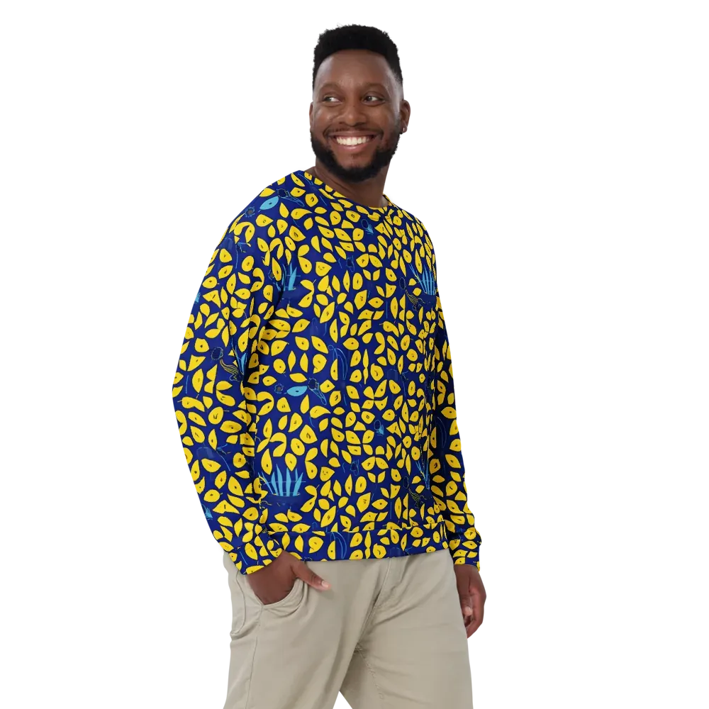Midnight Lemon on Sweatshirt — Front