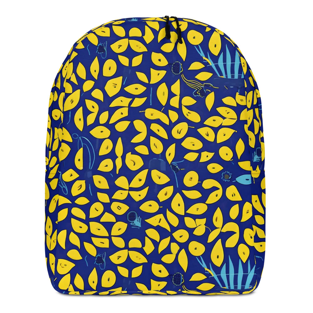 Midnight Lemon on Minimalist Backpack — Front