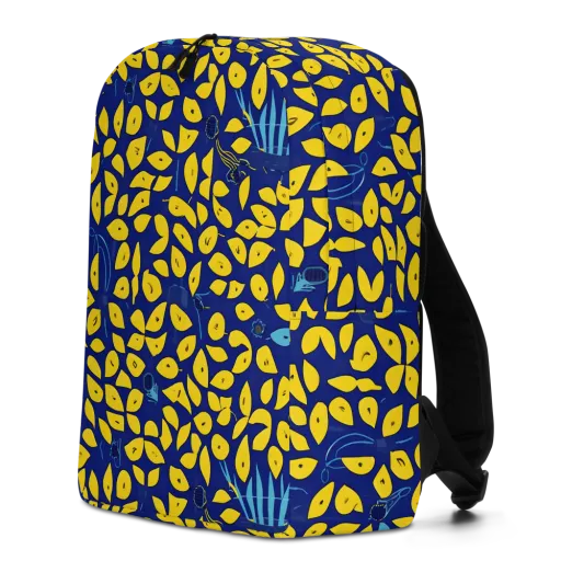 Midnight Lemon on a Minimalist Backpack