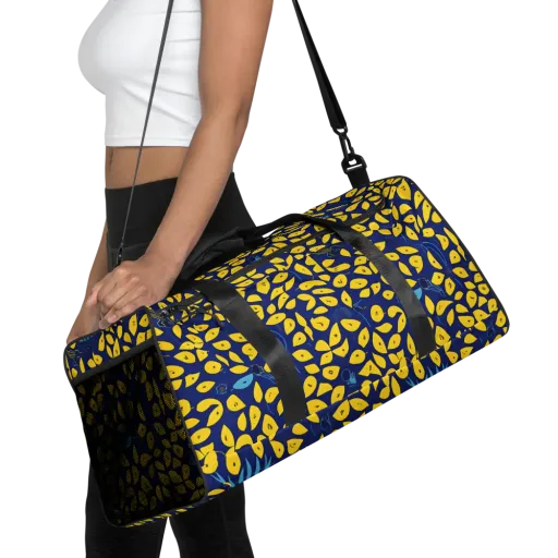Midnight Lemon on a Duffle Bag