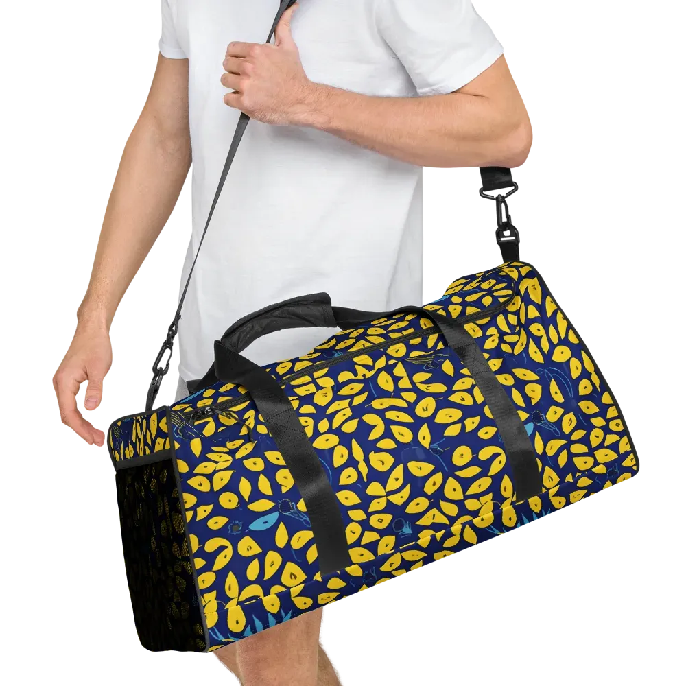 Midnight Lemon on Duffle Bag — Right Front