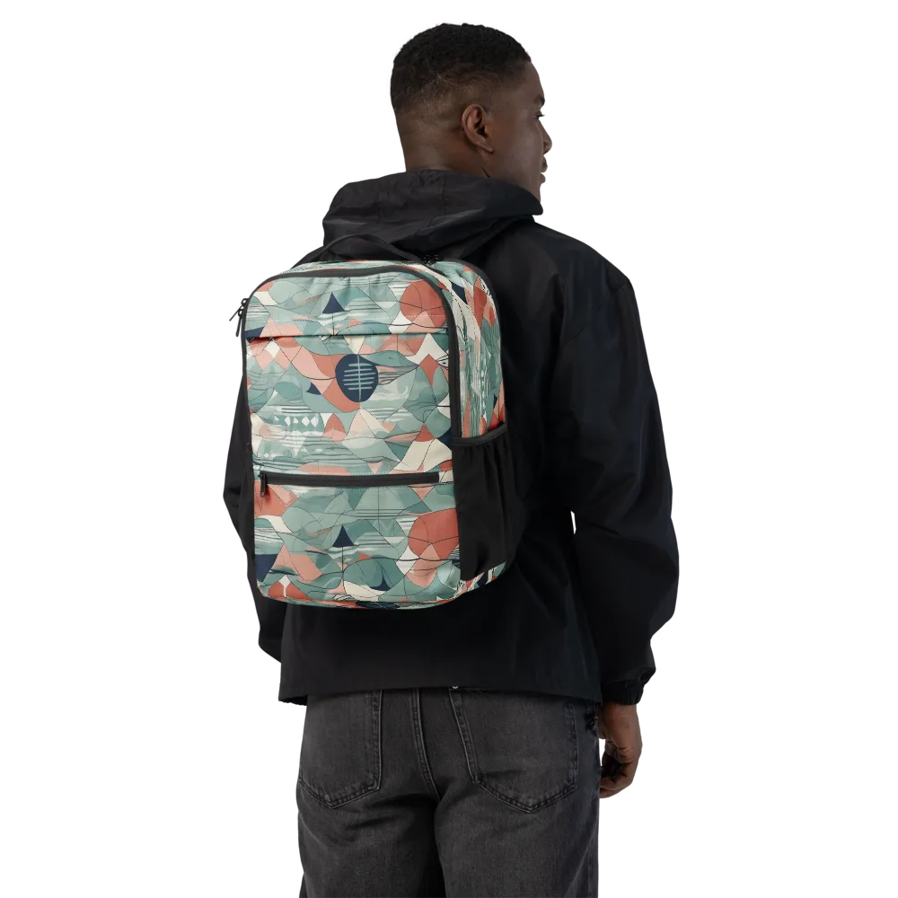 Sage Frequency on Utility Backpack — Back