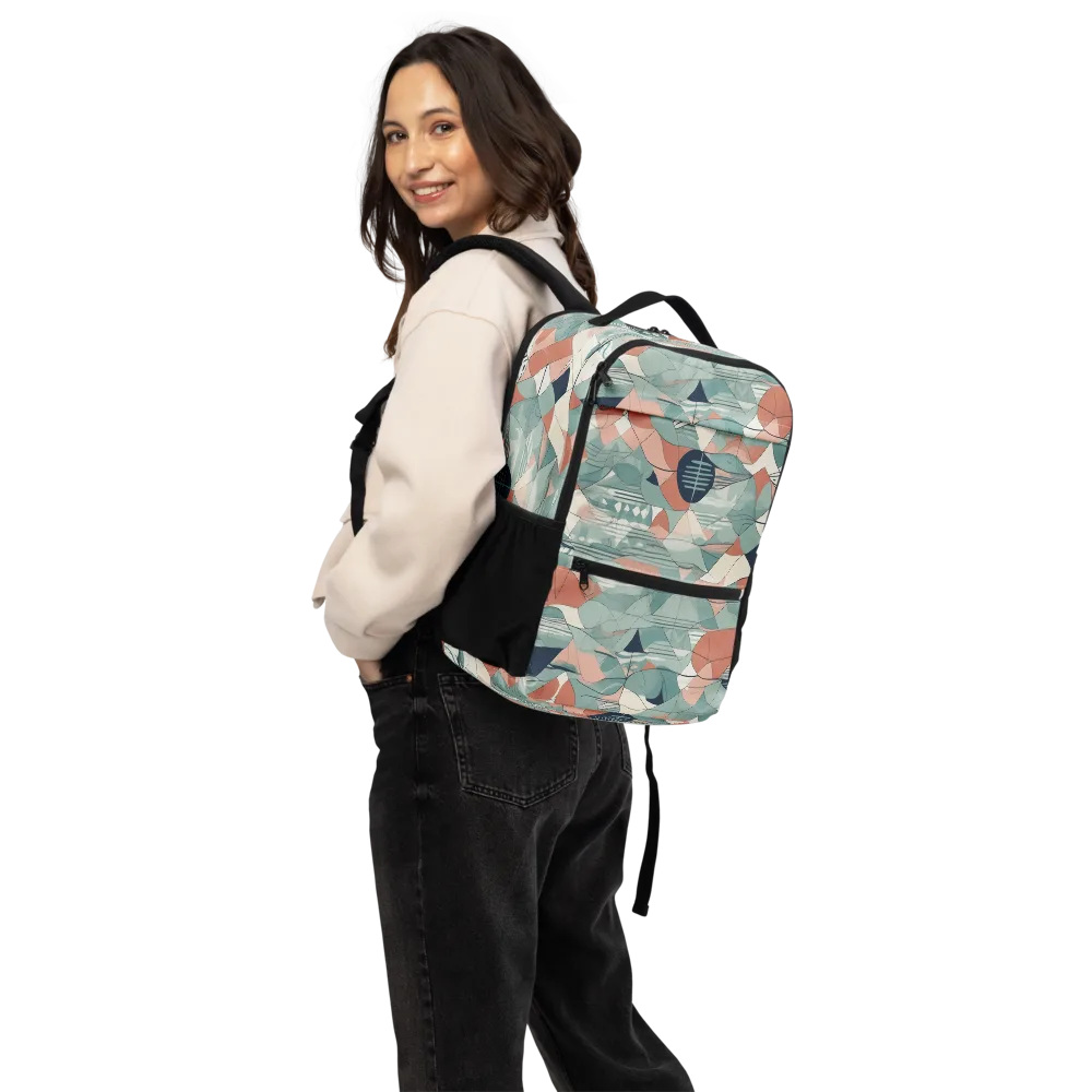 Sage Frequency on Utility Backpack — Back