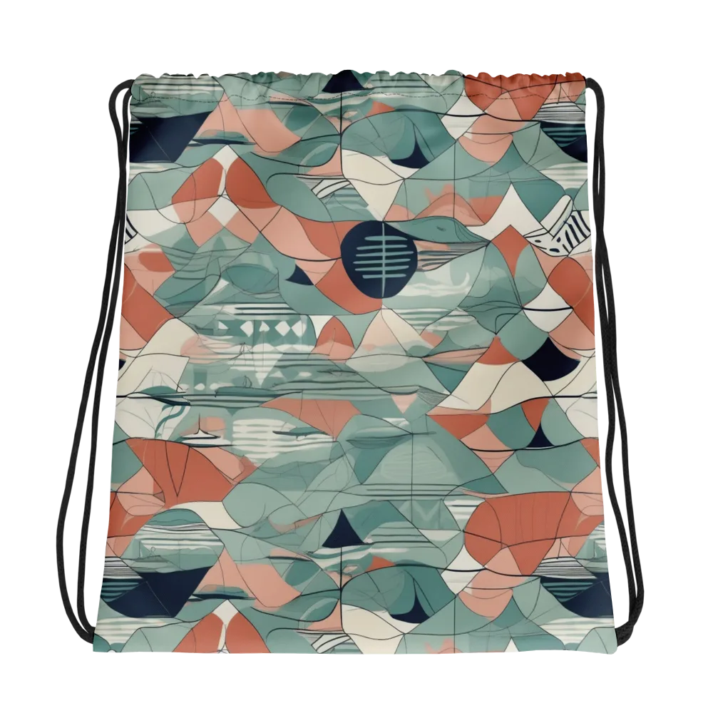 Sage Frequency on Drawstring Bag — Photo