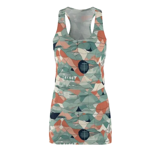 Sage Frequency on a Racerback Dress