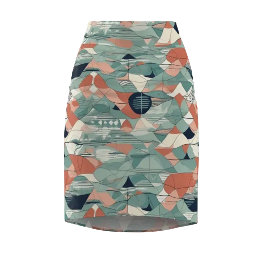 Sage Frequency on a Pencil Skirt