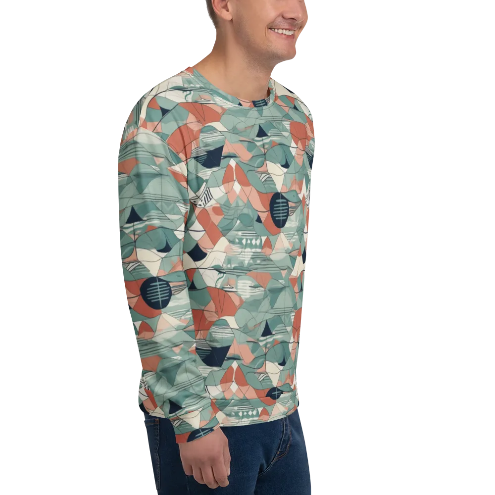 Sage Frequency on Sweatshirt — Right Front