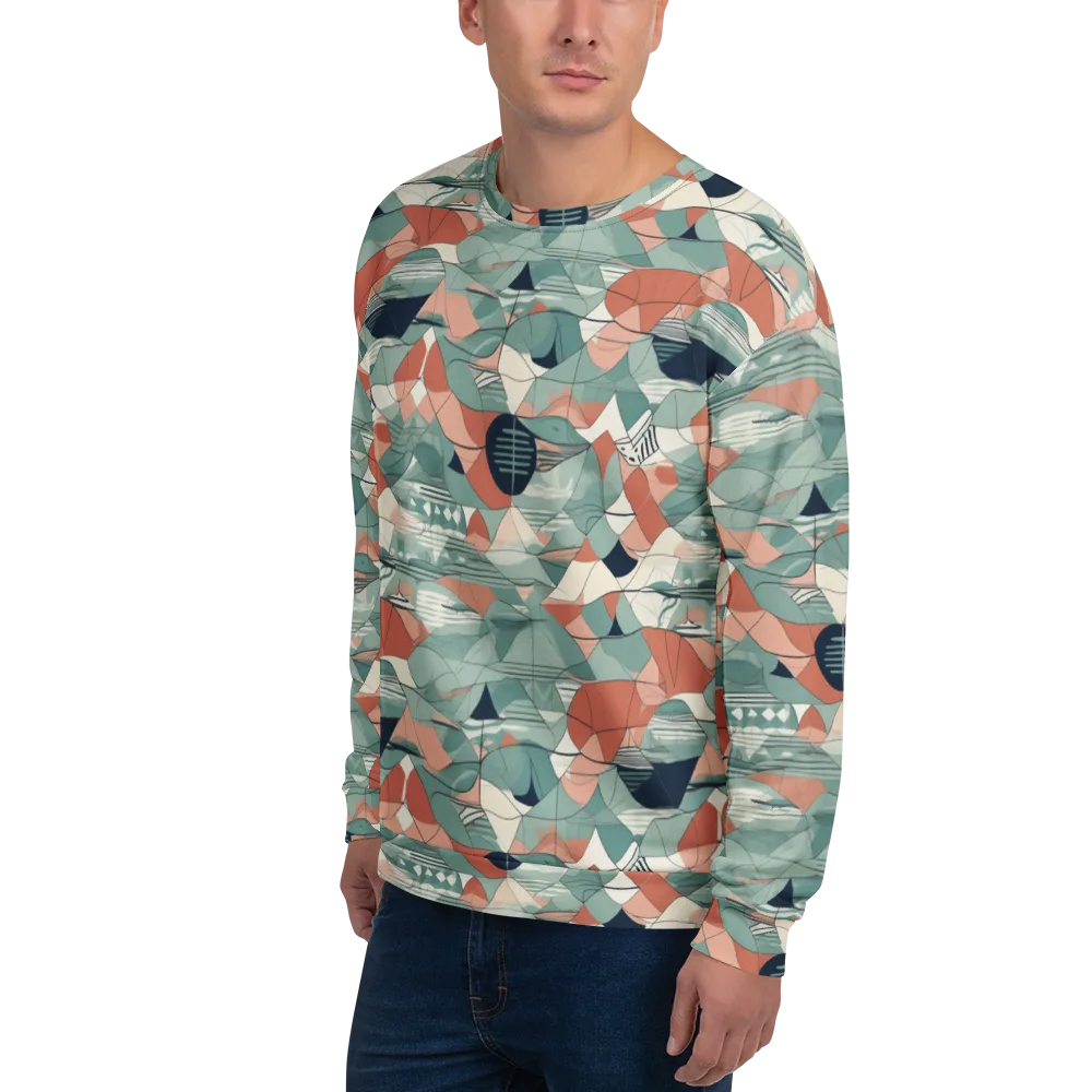 Sage Frequency on Sweatshirt — Left Front