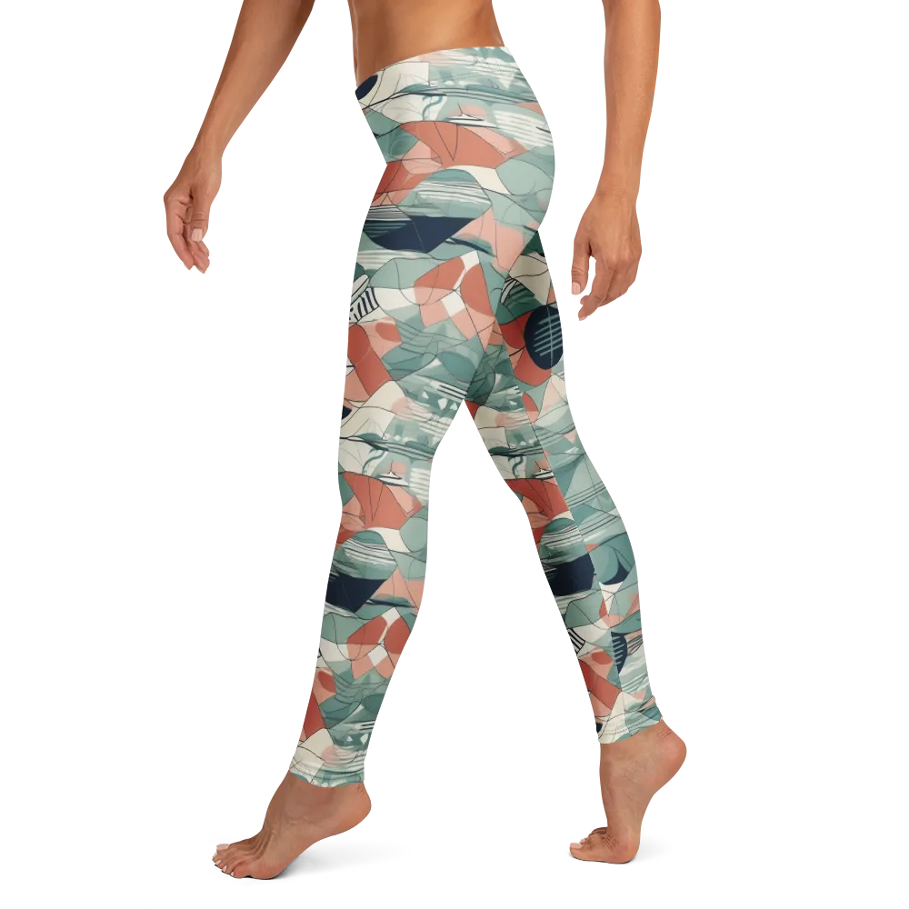 Sage Frequency on Leggings — Left