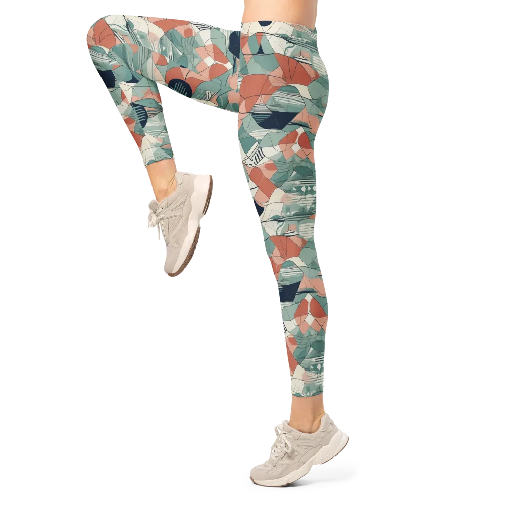 Sage Frequency on Leggings — Left
