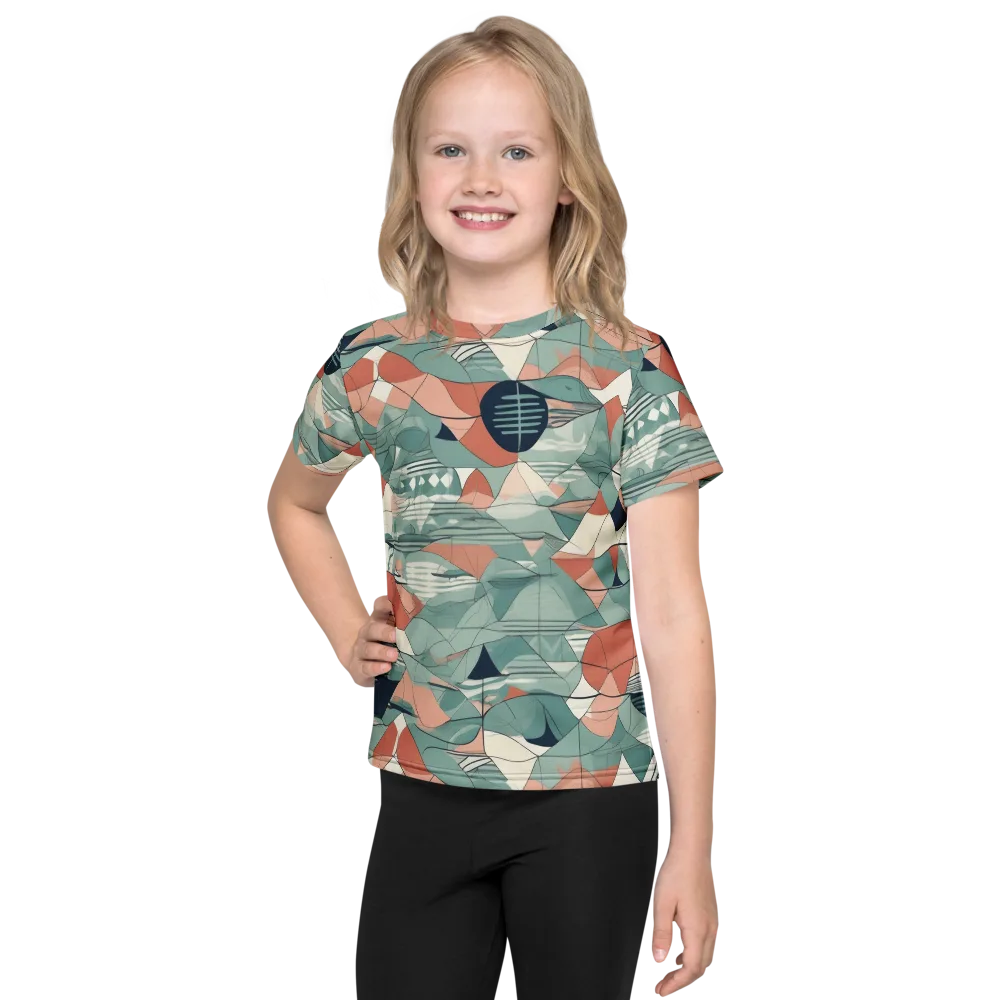 Sage Frequency on Kids Crew Neck T-Shirt — Front