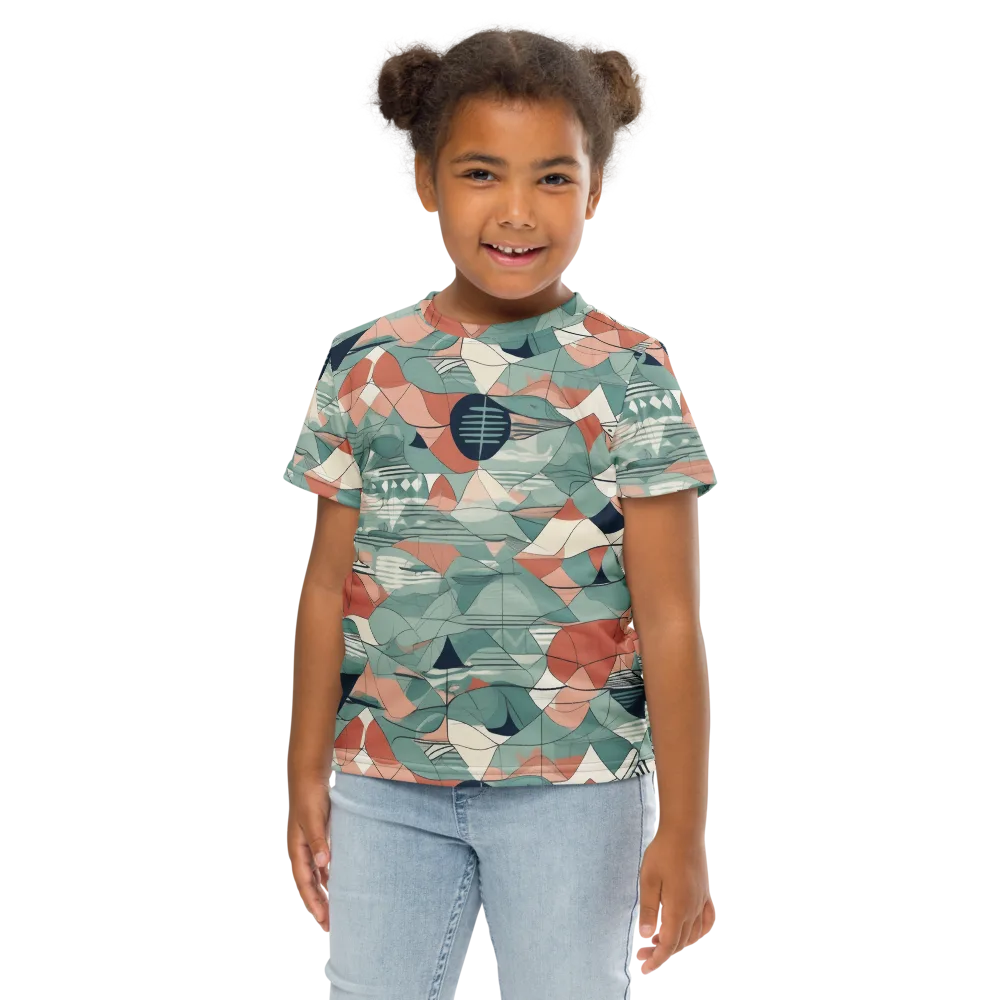 Sage Frequency on Kids Crew Neck T-Shirt — Front