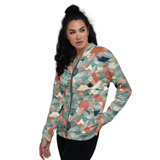 Sage Frequency on a Bomber Jacket