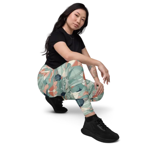 Sage Frequency on a Leggings with Pockets