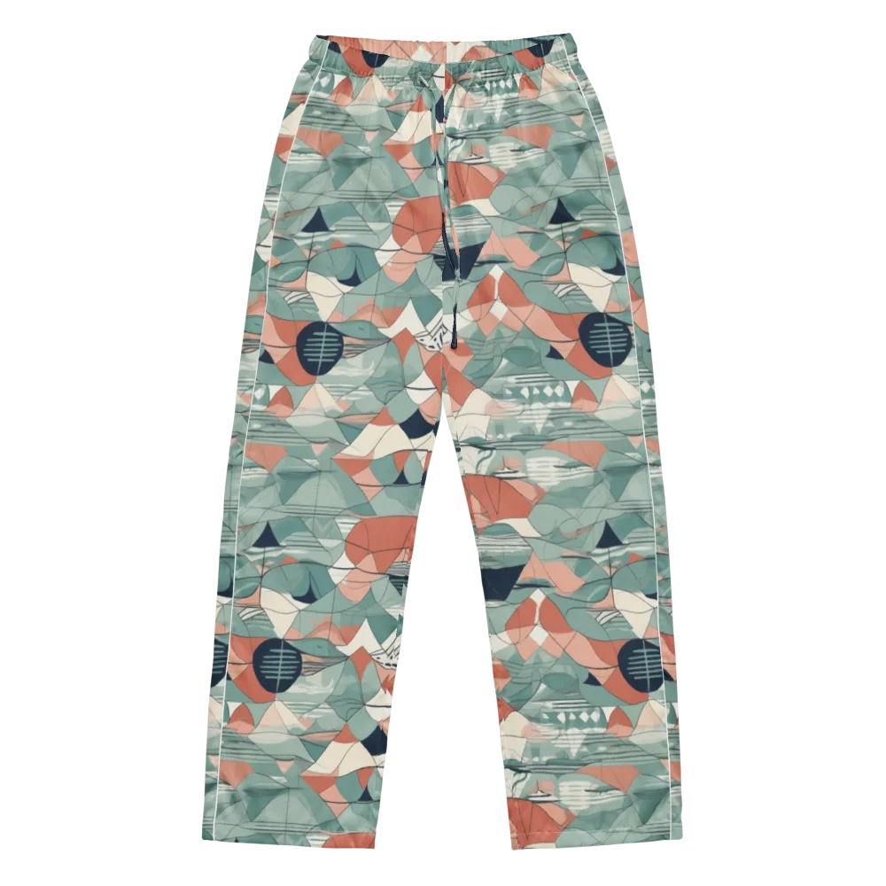 Sage Frequency on Women's Pajama Pants — Front