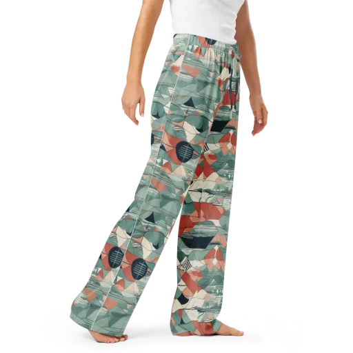 Sage Frequency on a Women's Pajama Pants