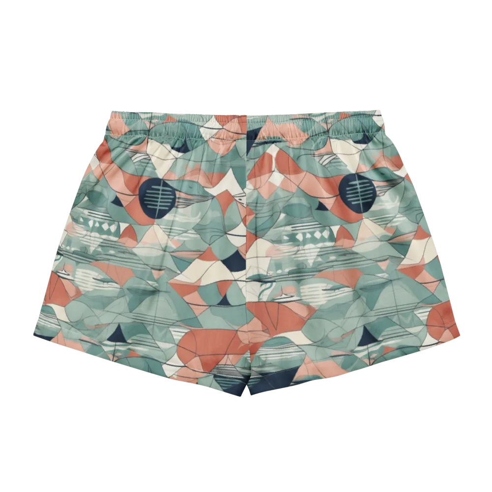 Sage Frequency on Women's Pajama Shorts — Back