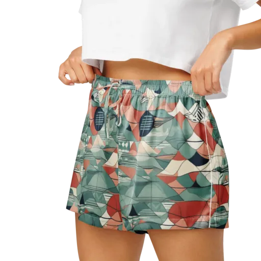 Sage Frequency on a Women's Pajama Shorts