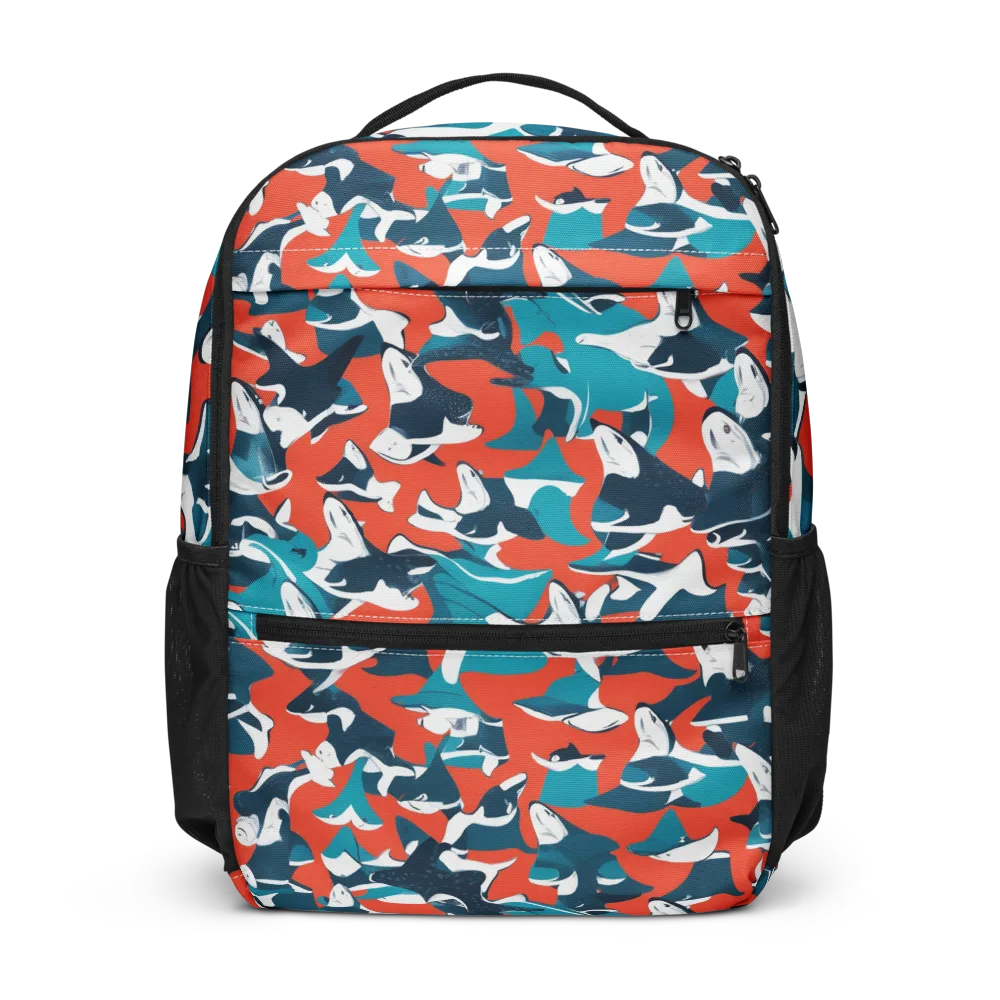 Riptide Arcade on Utility Backpack — Front