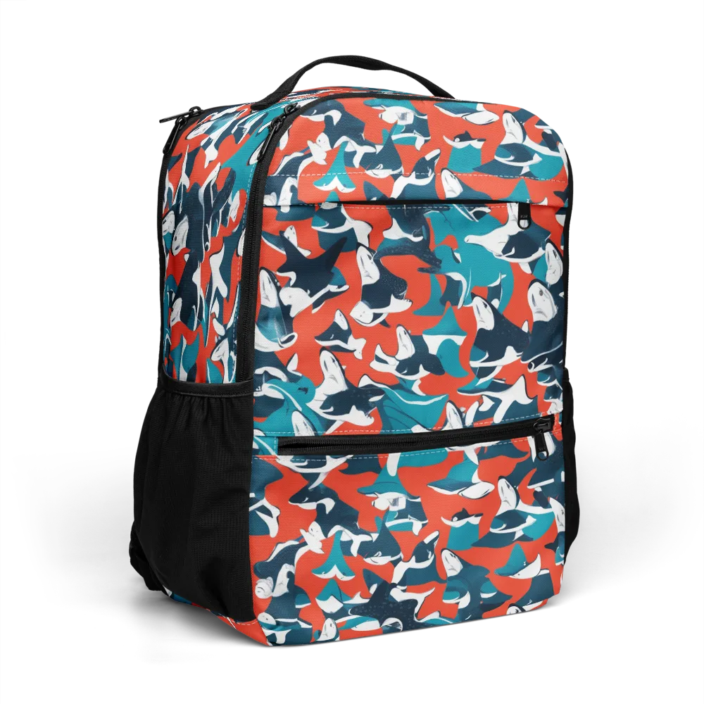 Riptide Arcade on Utility Backpack — Right Front
