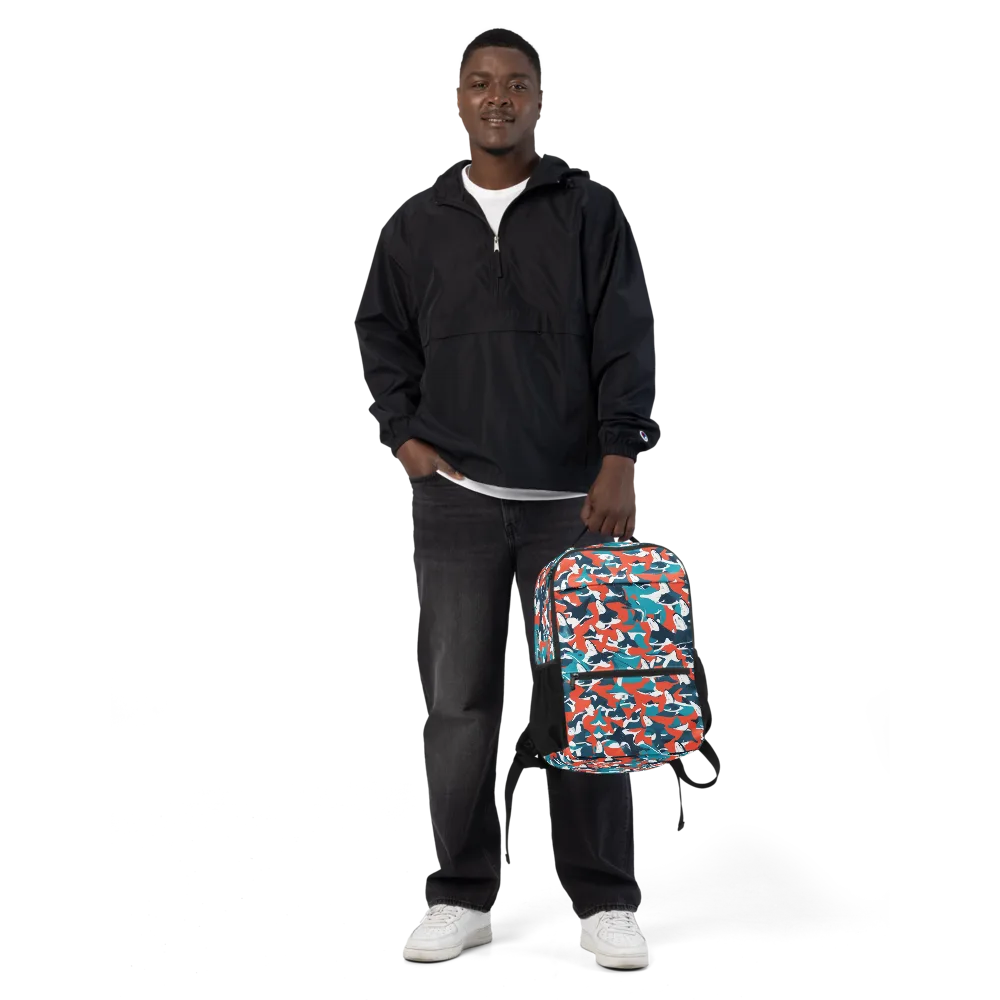 Riptide Arcade on Utility Backpack — Front