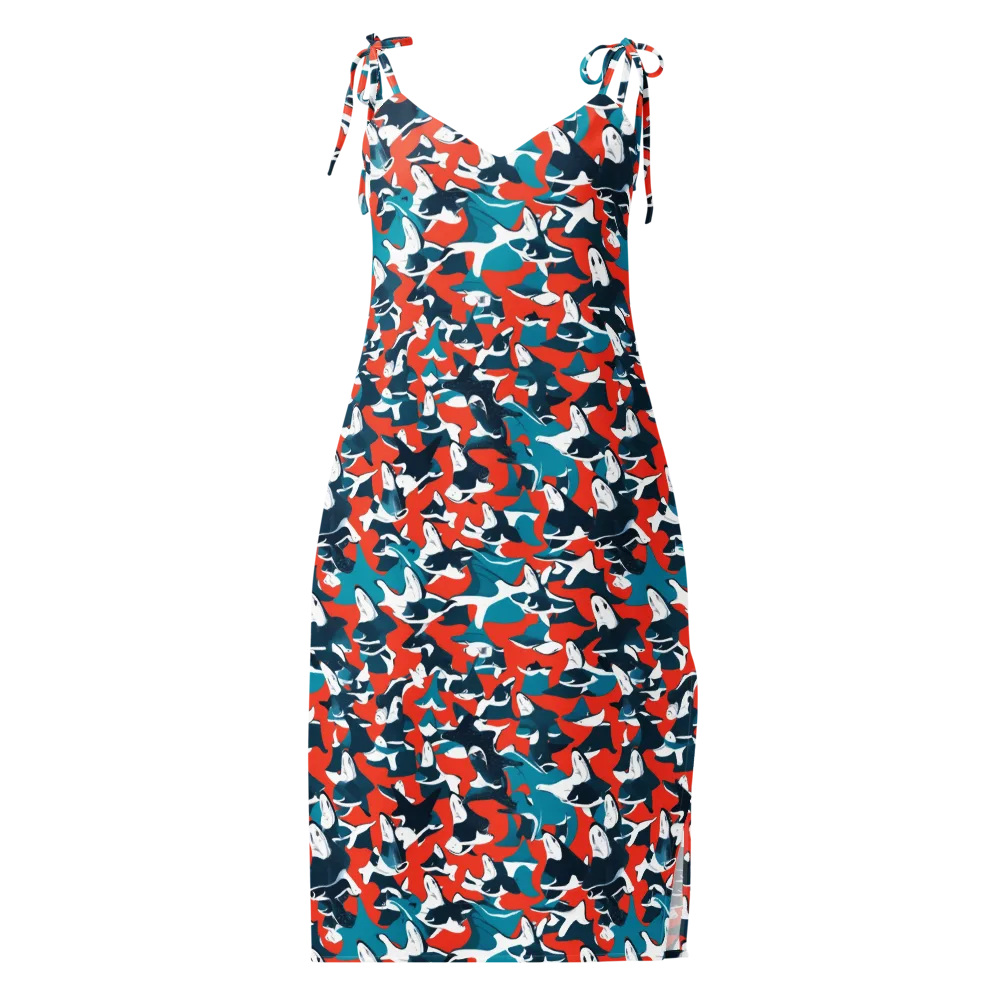 Riptide Arcade on Slip Dress — Front