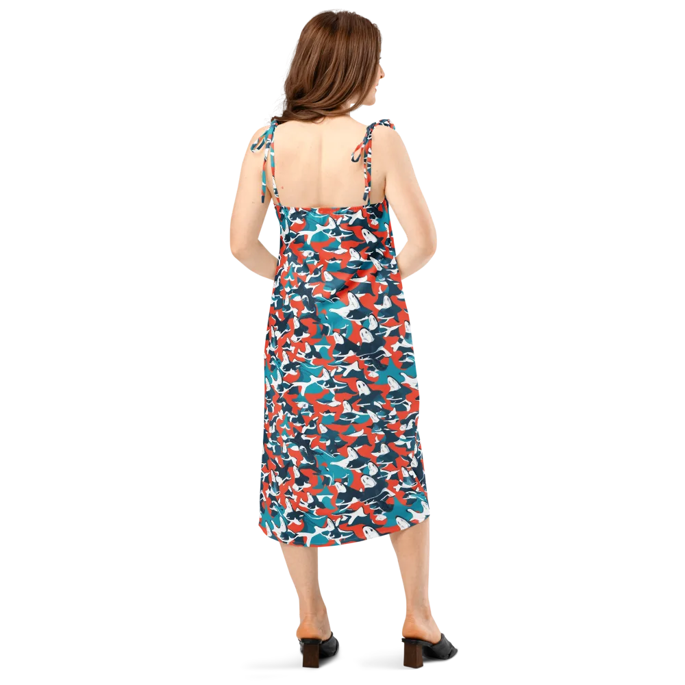Riptide Arcade on Slip Dress — Back